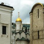 5. Ризоположенская церковь между Успенским собором и Грановитой палатой. Современная фотография