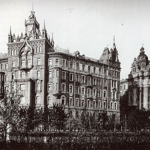 3. Доходный дом страхового общества «Россия». Фотография 1909 года