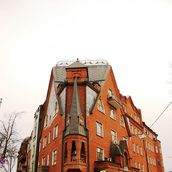 9. Доходный дом З.А. Перцовой или «дом-сказка». Современная фотография.