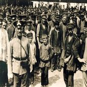 2. Хитрованские типажи. Фотография 1909 года.