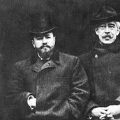 22. В.И. Немирович-Данченко и К. С. Станиславский. Фотография конца XIX века.