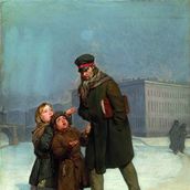 3. Журавлев Ф.С. Дети-нищие. 1860-е годы.