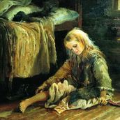 6. Корзухин А.И. Девочка. 1887 год.