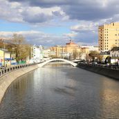 17. Водоотводный канал и горбатый Садовнический мост