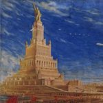 1. Б.М. Иофан, В.Г. Гельфрейх  и В.А. Щуко. Проект Дворца Советов 1934-35 годов