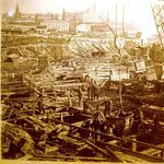 10. Строительство Дворца Советов в Москве. 1939 год