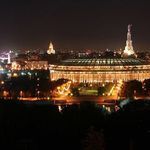 16. Воображаемый вид со смотровой площадки на Воробьевых горах