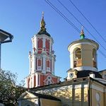 4. Церковь Федора Стратилата на фоне Меншиковой башни. Современная фоторгафия
