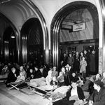 5. Станция метро «Маяковская» в годы войны. Фотография 1941 года