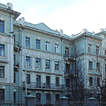17. Доходный дом Г. Е. Бройдо. Архитектор Н. И. Жерихов. Один из самых красивых домов на Остоженке