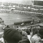 16. Электронное световое табло стадиона «Динамо». Фотогарфия 1970-х годов