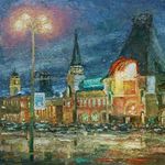 3. Ярославский вокзал. Картина И.В. Разживина. 2014 год