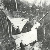 6. Закладка Всероссийского Красного стадиона на Воробьёвых горах. Фотография 1920 года