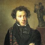 6. О.А. Кипренский Портрет Александра Сергеевича Пушкина. 1827 год