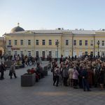 1. Бесплатная экскурсия «Купеческая Москва А.Н. Островского» побила рекорд. На нее пришло около 130 человек