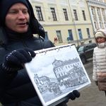 6. Вот она – старая Маросека! Седые здания, экипажи и конка