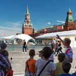 22. Красная площадь. Как всегда – на главной площади Москвы какое-то мероприятие