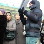 5. На заднем плане – первый дом по Моросейке. Это так называемый «Дом трестов» конца 1920-х годов