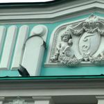 14. На усадьбе Румянцевых в конце XIX века «поселился» купеческий «герб». Г означает Митрофан Грачов