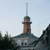 20. Бывший Рогожский полицейский дом с восстановленной пожарной каланчой