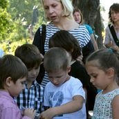 23. Дети получают специальные карточки с заданием
