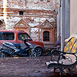 10. Во дворике палат Мазепы