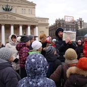 3. В руках экскурсовода – план Мериана первой половины XVII века