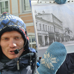 На иллюстрации перспектива Пятницкой улицы с колокольней церкви Параскевы Пятницы